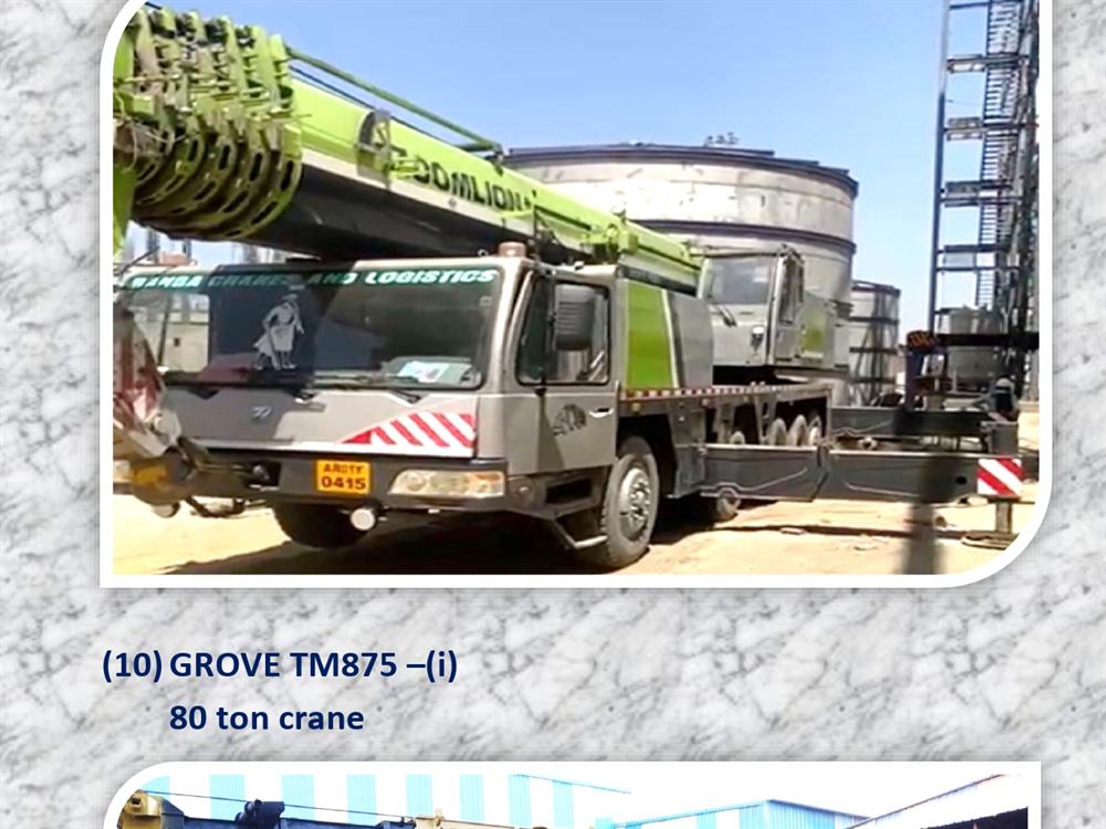 Hiring of Hydraulic Cranes project photo 3