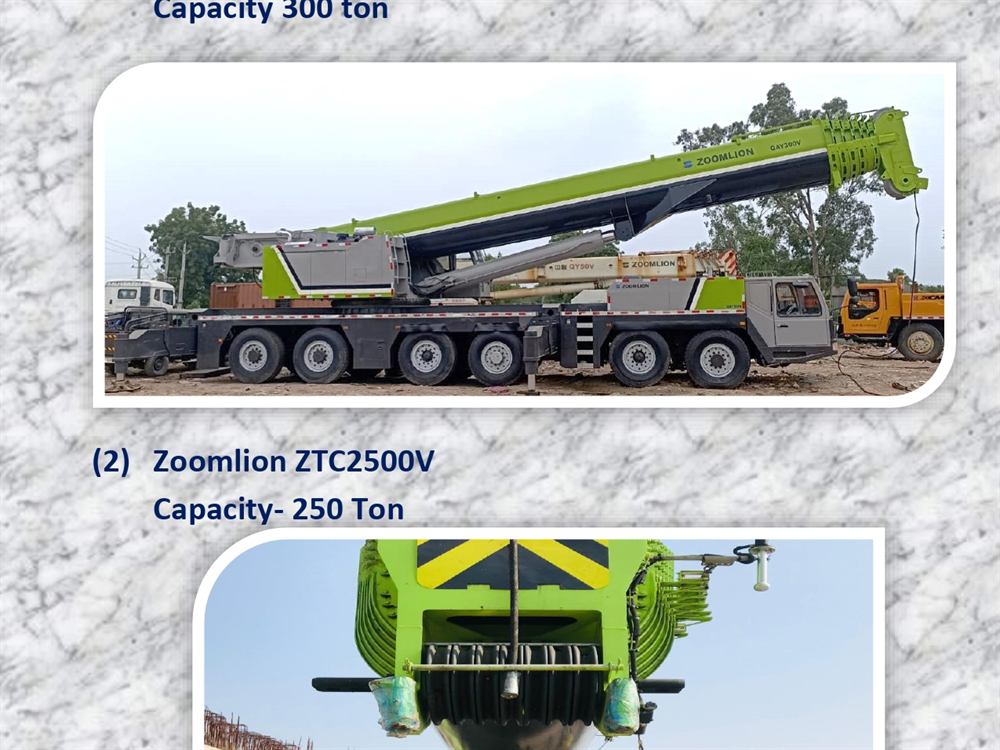 Marchetti MG195 — 95 ton truck crane crane for hire